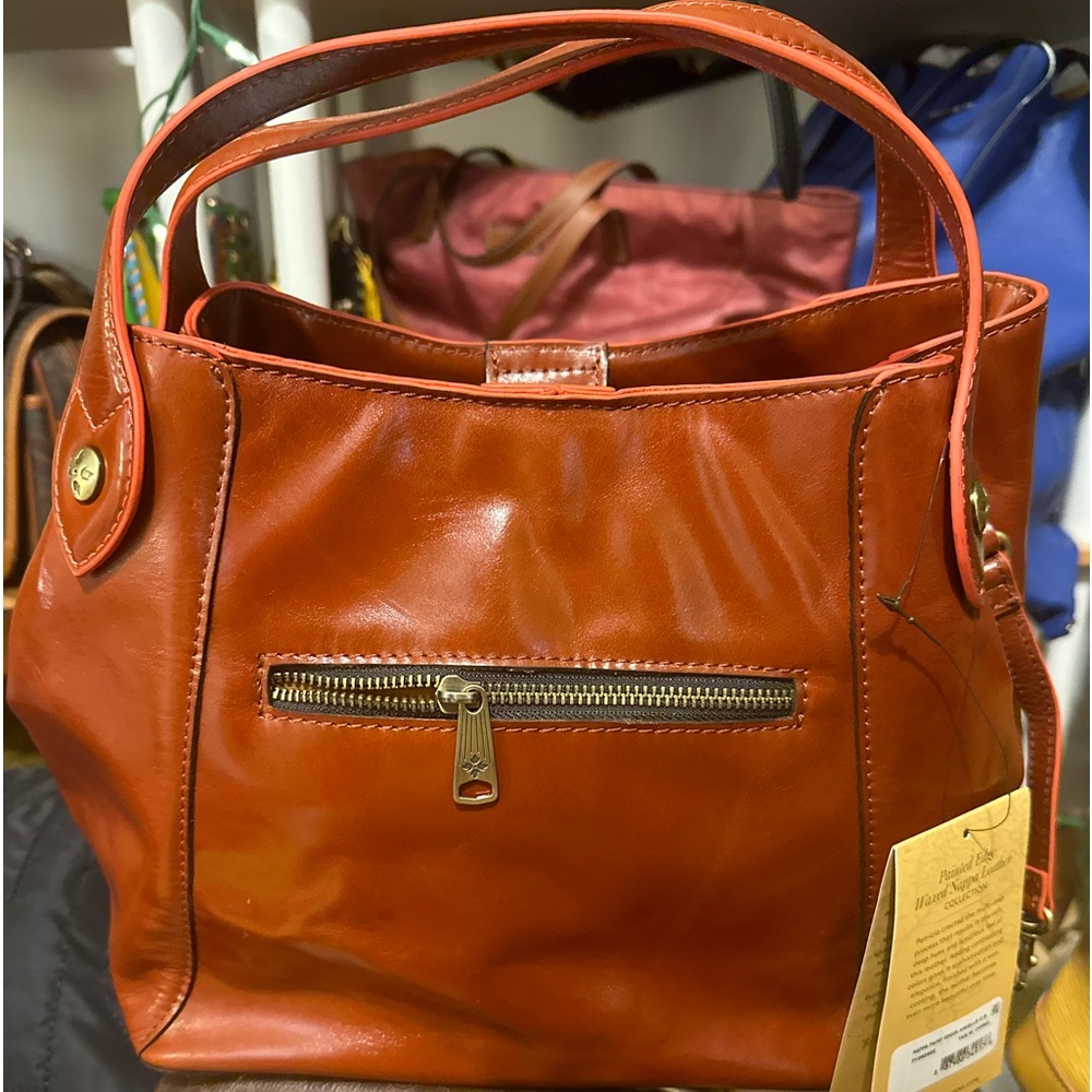 NWT PATRICIA NASH LEATHER HAND BAG